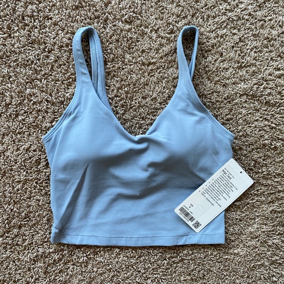 NWT Lululemon Align Tank in baby blue 4 / 6 - Picture 2 of 7